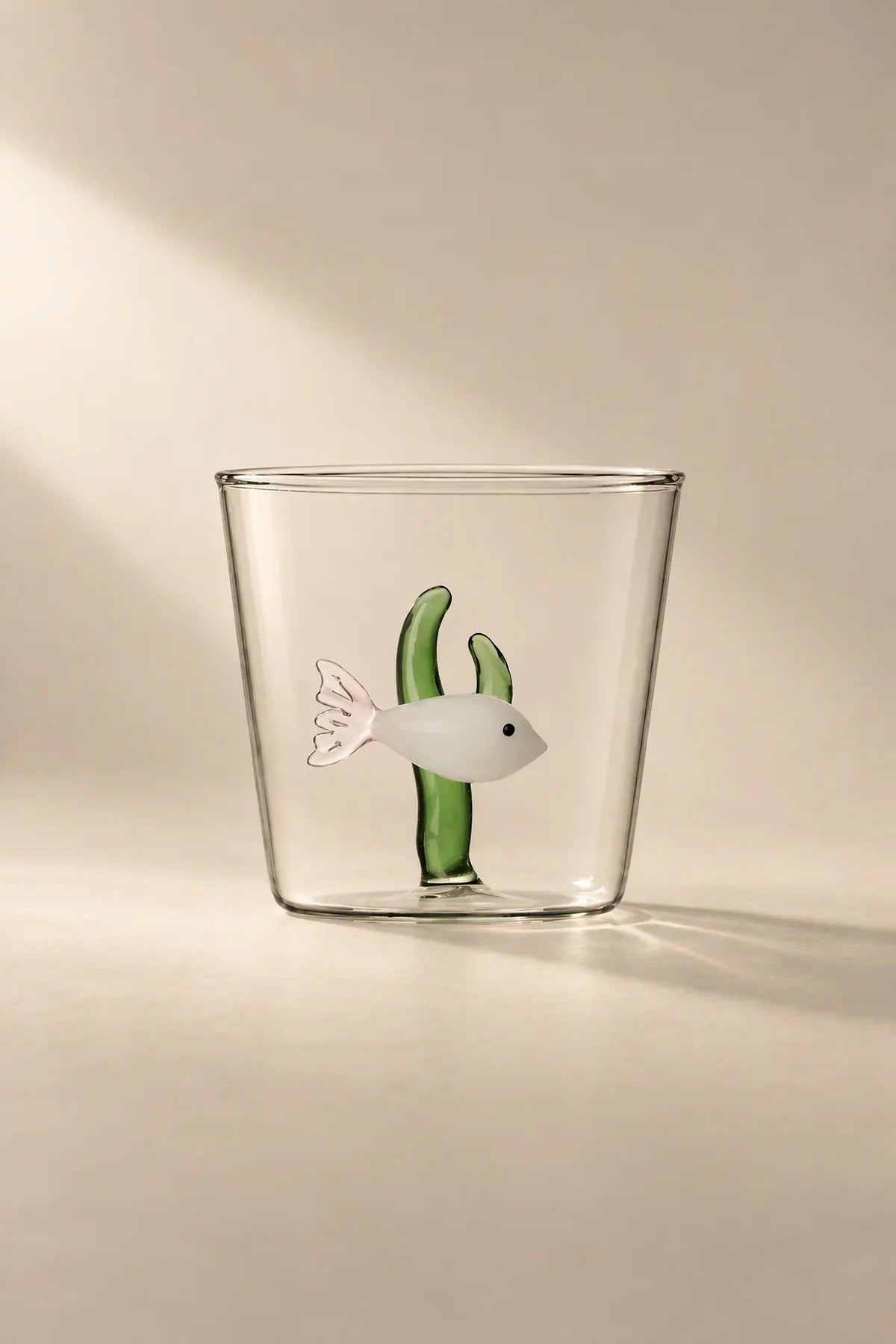 Hidden Garden Clear Glass Tumbler