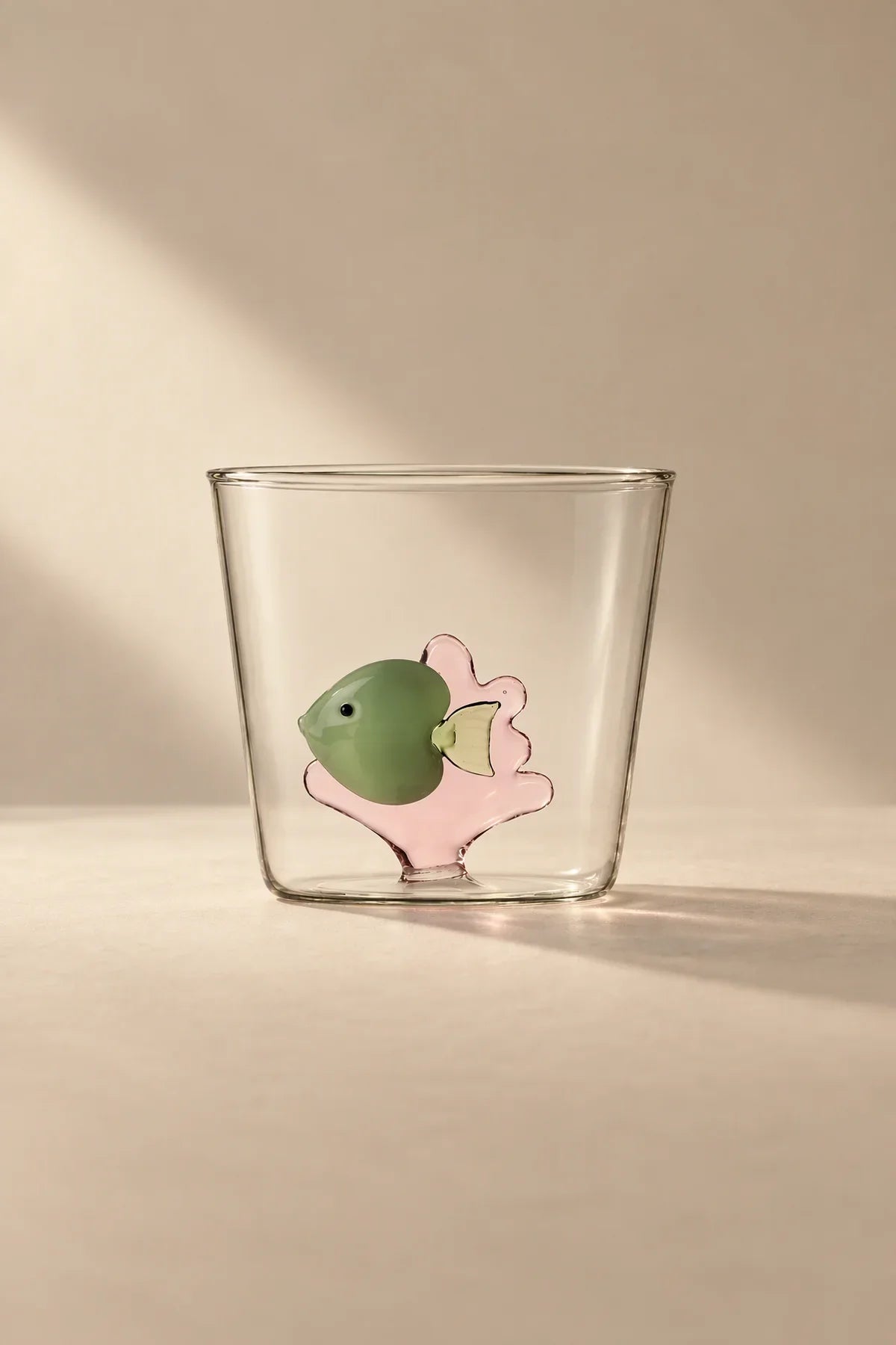 Hidden Garden Clear Glass Tumbler