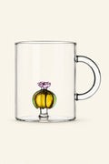 Hidden Oasis Clear Glass Drinking Glass