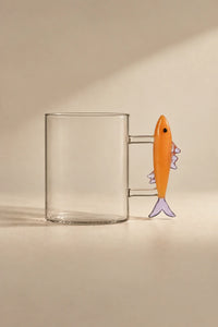 Marine Garden Multi-Color Glass Drinkware Set