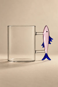 Marine Garden Multi-Color Glass Drinkware Set