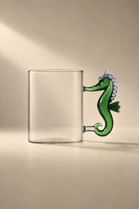 Marine Garden Multi-Color Glass Drinkware Set