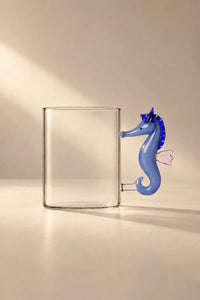 Marine Garden Multi-Color Glass Drinkware Set