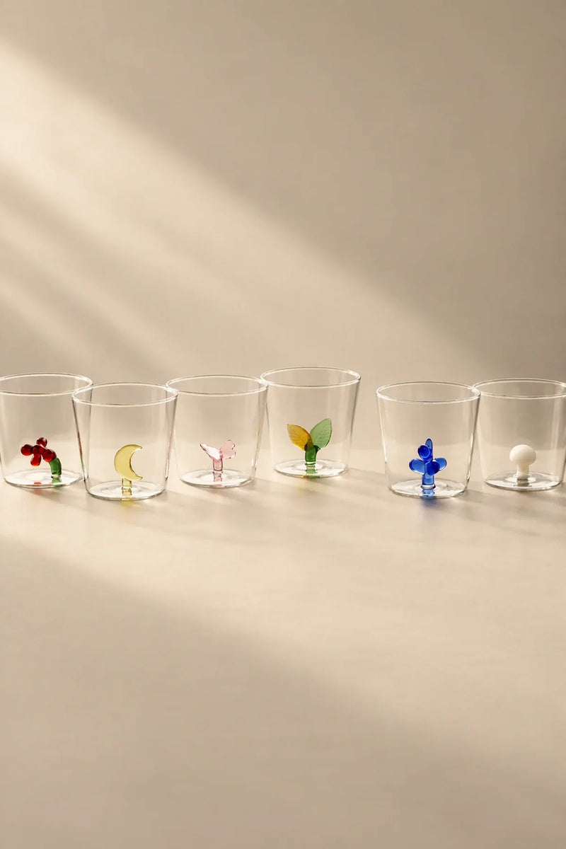 Glass Menagerie Clear Glass Tumbler