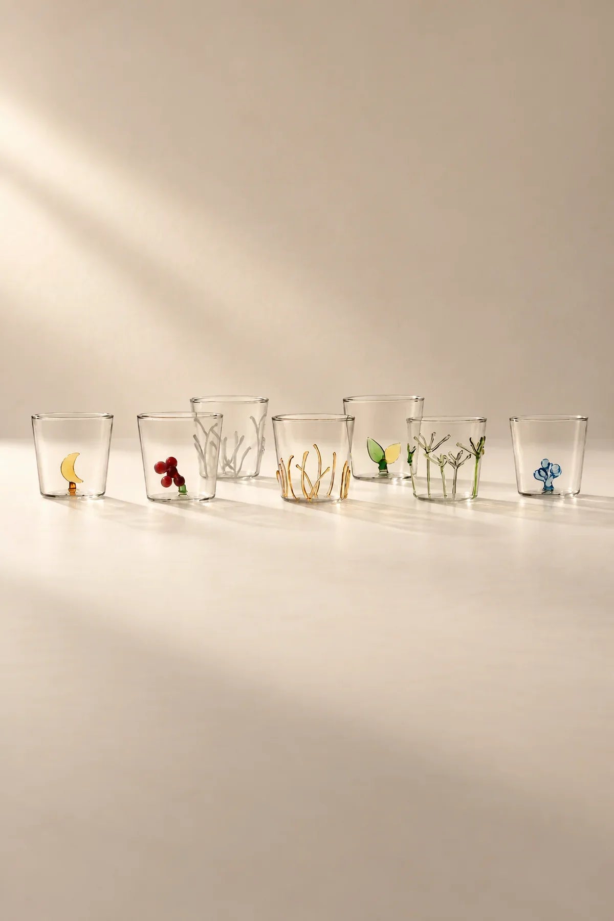 Glass Menagerie Clear Glass Tumbler