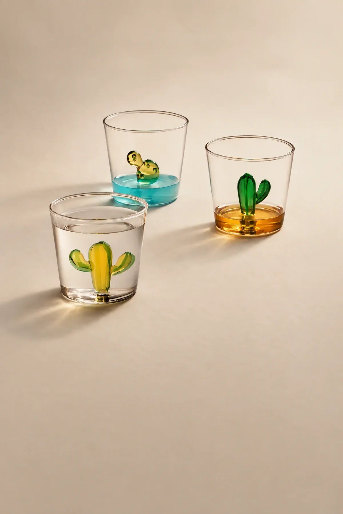 Glass Menagerie Clear Glass Tumbler