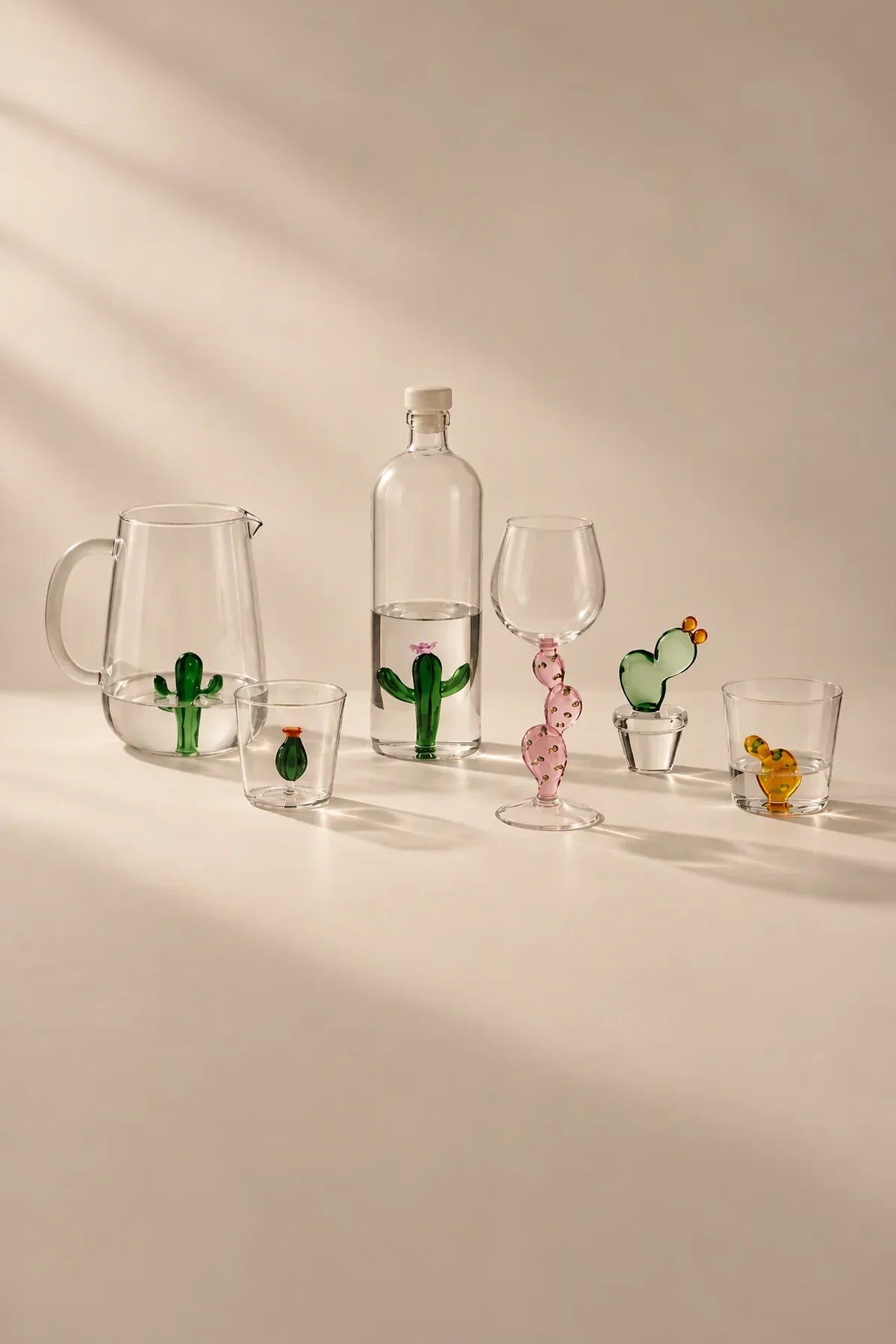 Glass Menagerie Clear Glass Tumbler