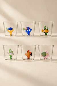 Glass Menagerie Clear Glass Tumbler
