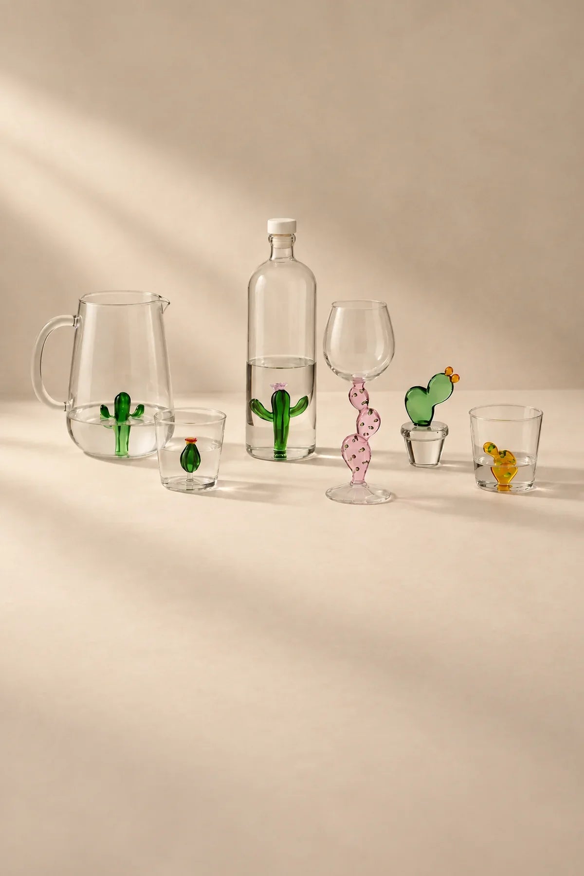 Glass Menagerie Clear Glass Tumbler