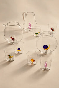 Glass Menagerie Clear Glass Tumbler