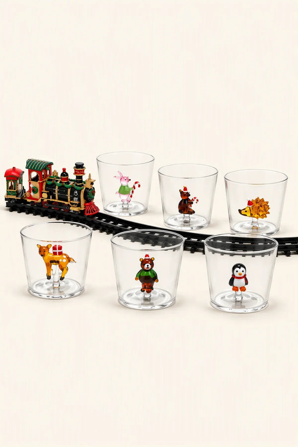 Hidden Fable Clear Glass Tumbler