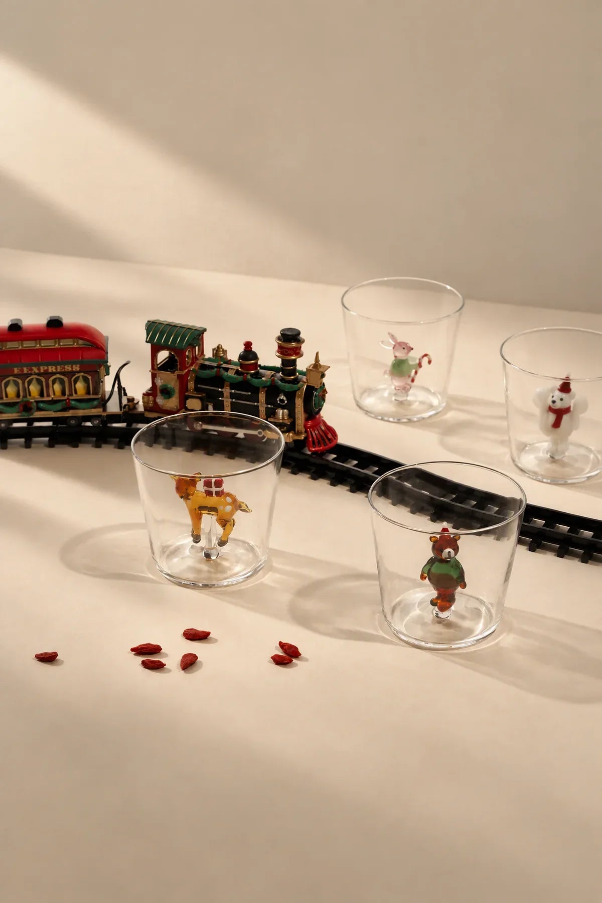 Hidden Fable Clear Glass Tumbler