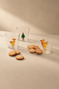 Hidden Fable Clear Glass Tumbler