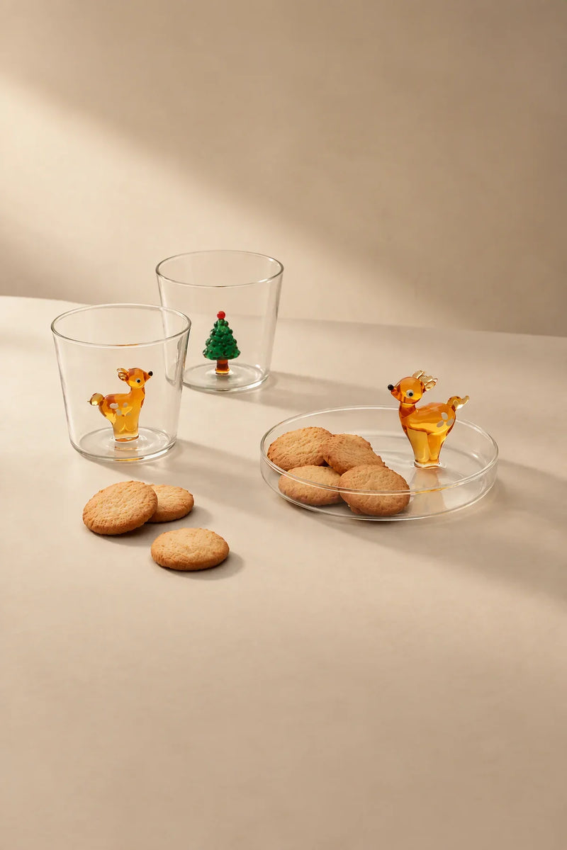 Hidden Fable Clear Glass Tumbler