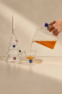 Hidden Fable Clear Glass Tumbler
