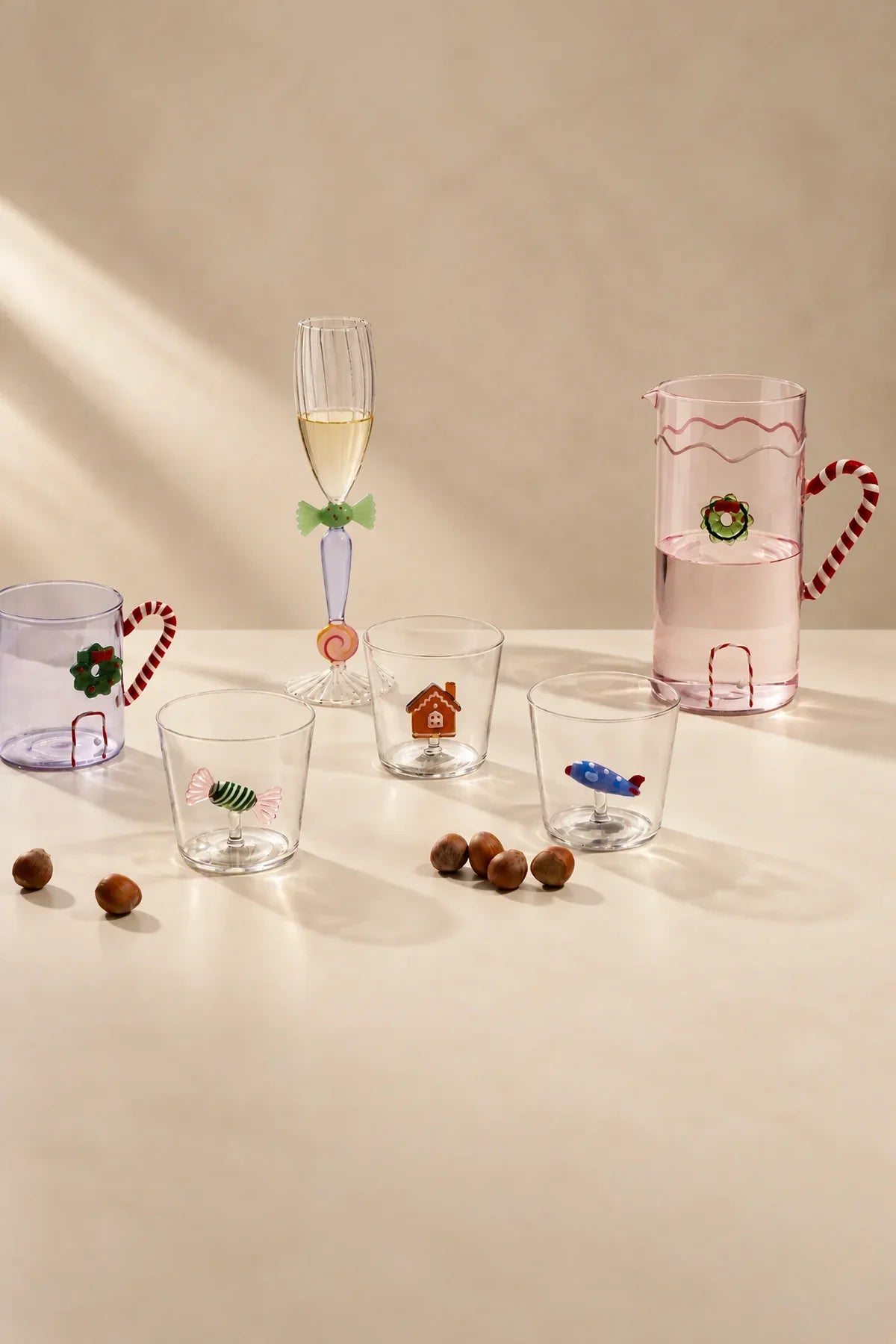Hidden Fable Clear Glass Tumbler