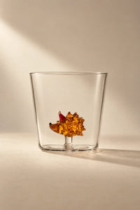 Hidden Fable Clear Glass Tumbler