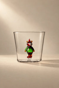 Hidden Fable Clear Glass Tumbler