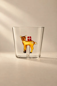Hidden Fable Clear Glass Tumbler