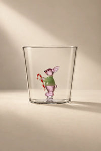 Hidden Fable Clear Glass Tumbler