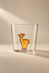 Hidden Fable Clear Glass Tumbler