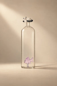 Aquarium Theater Clear Glass Water Carafe