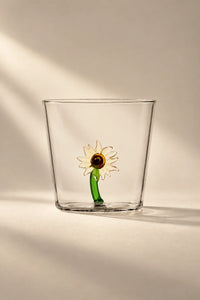Rooted Flora Multi-Color Glass Drinkware Set