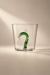 Rooted Flora Multi-Color Glass Drinkware Set