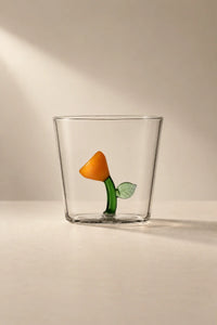 Rooted Flora Multi-Color Glass Drinkware Set