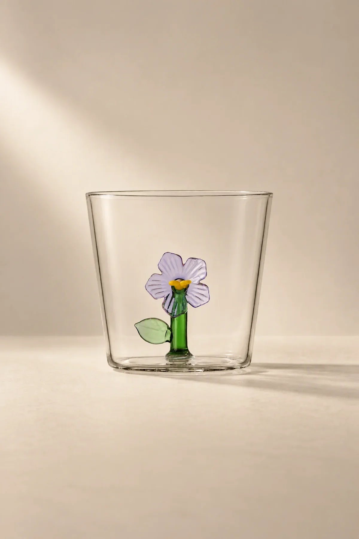 Rooted Flora Multi-Color Glass Drinkware Set