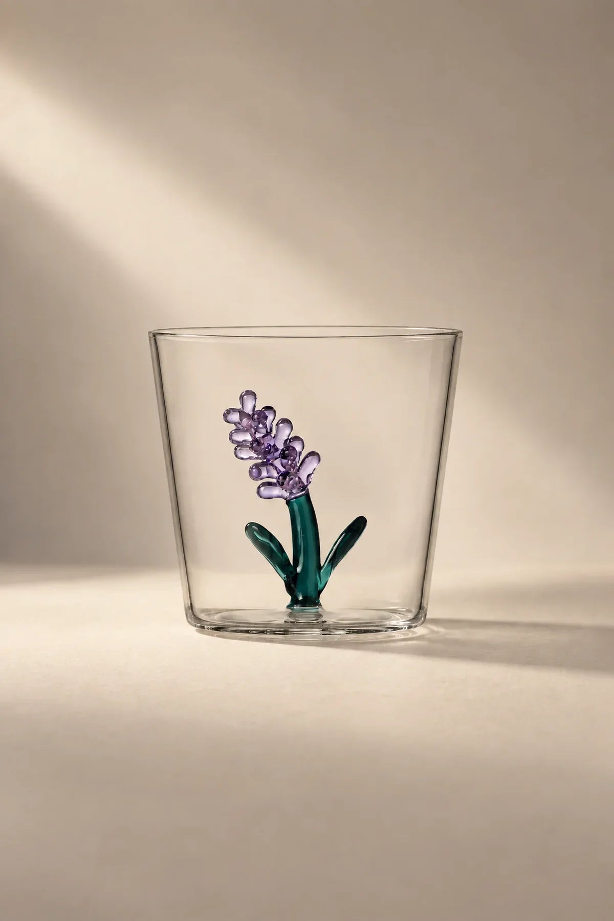 Rooted Flora Multi-Color Glass Drinkware Set