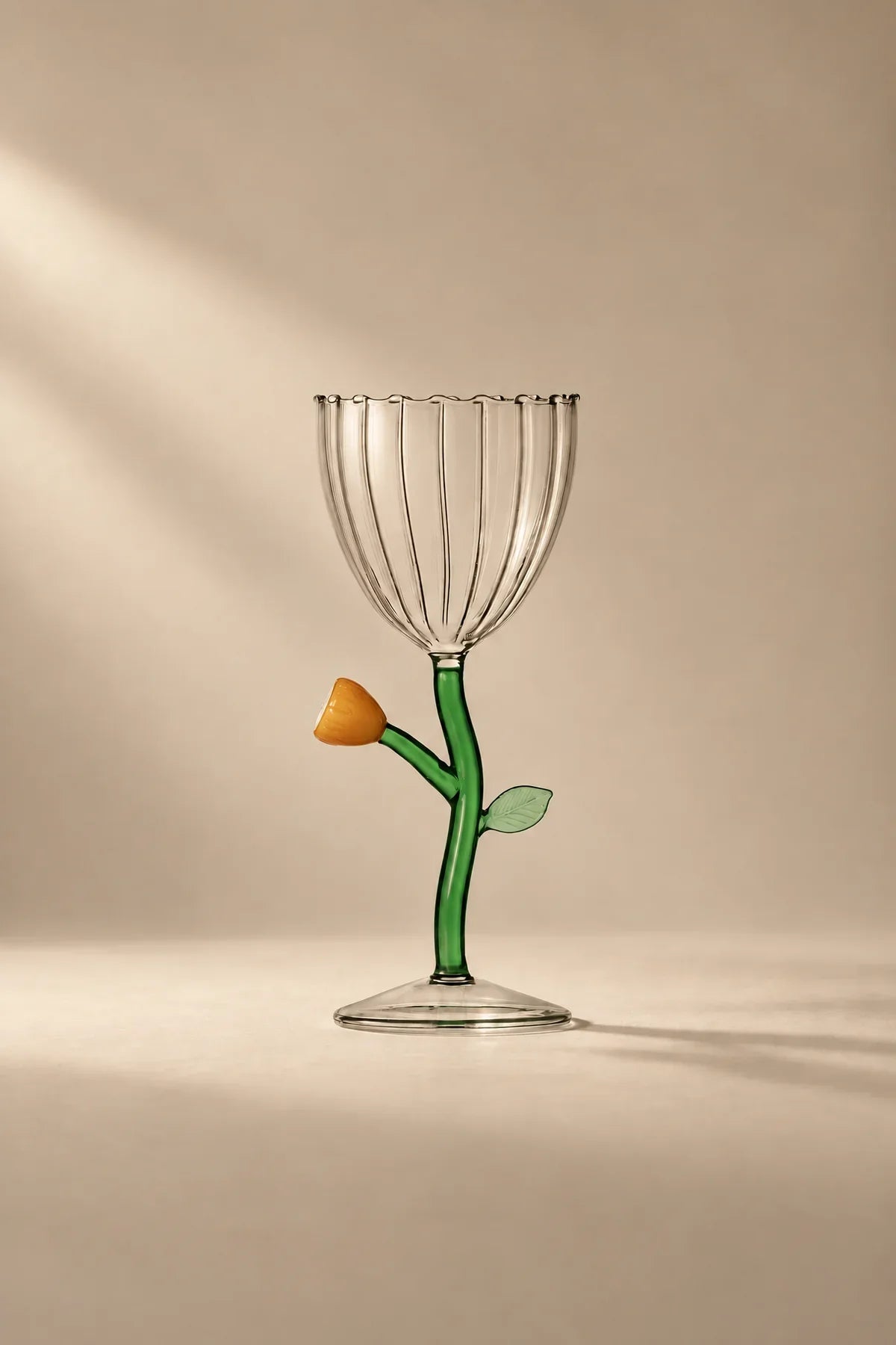 Botanica Garden Clear Borosilicate Glass Drinkware Set