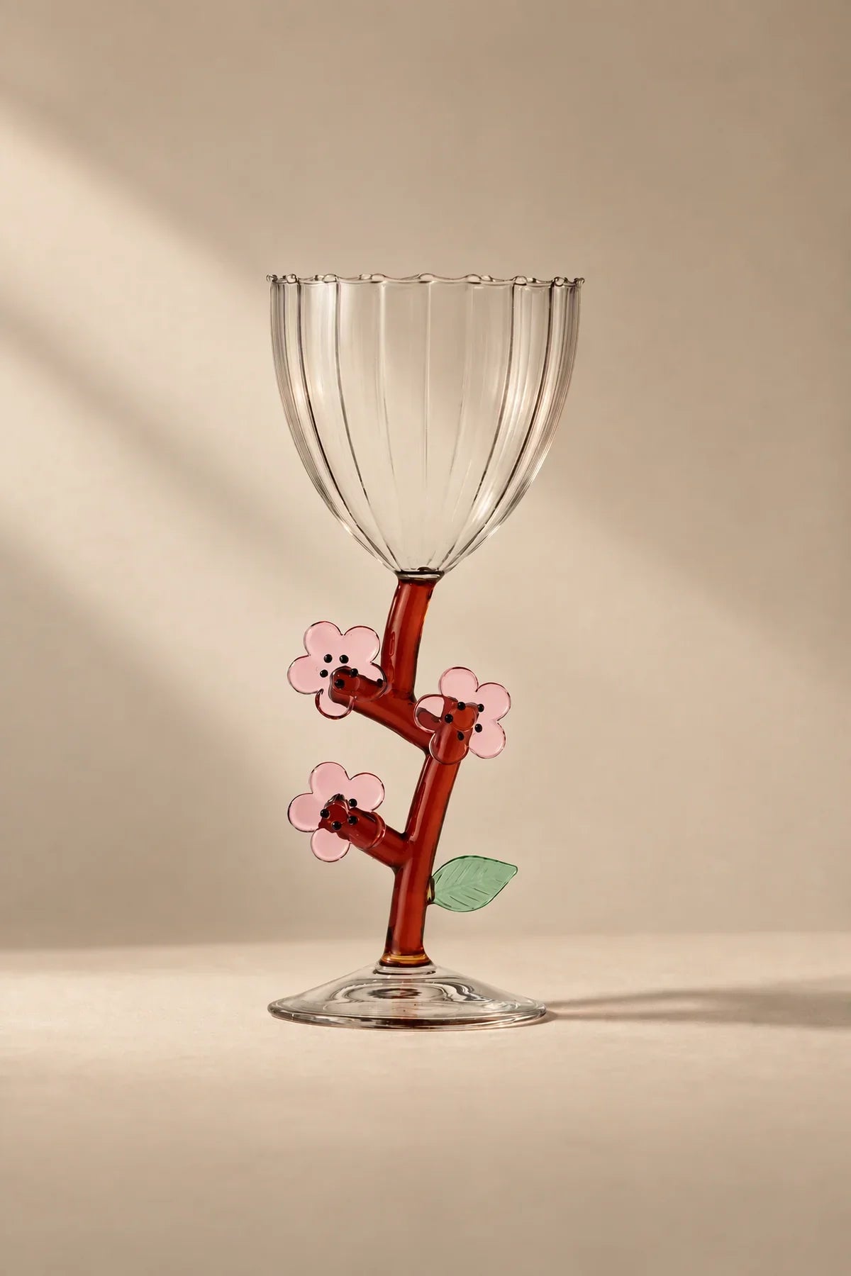 Botanica Garden Clear Borosilicate Glass Drinkware Set
