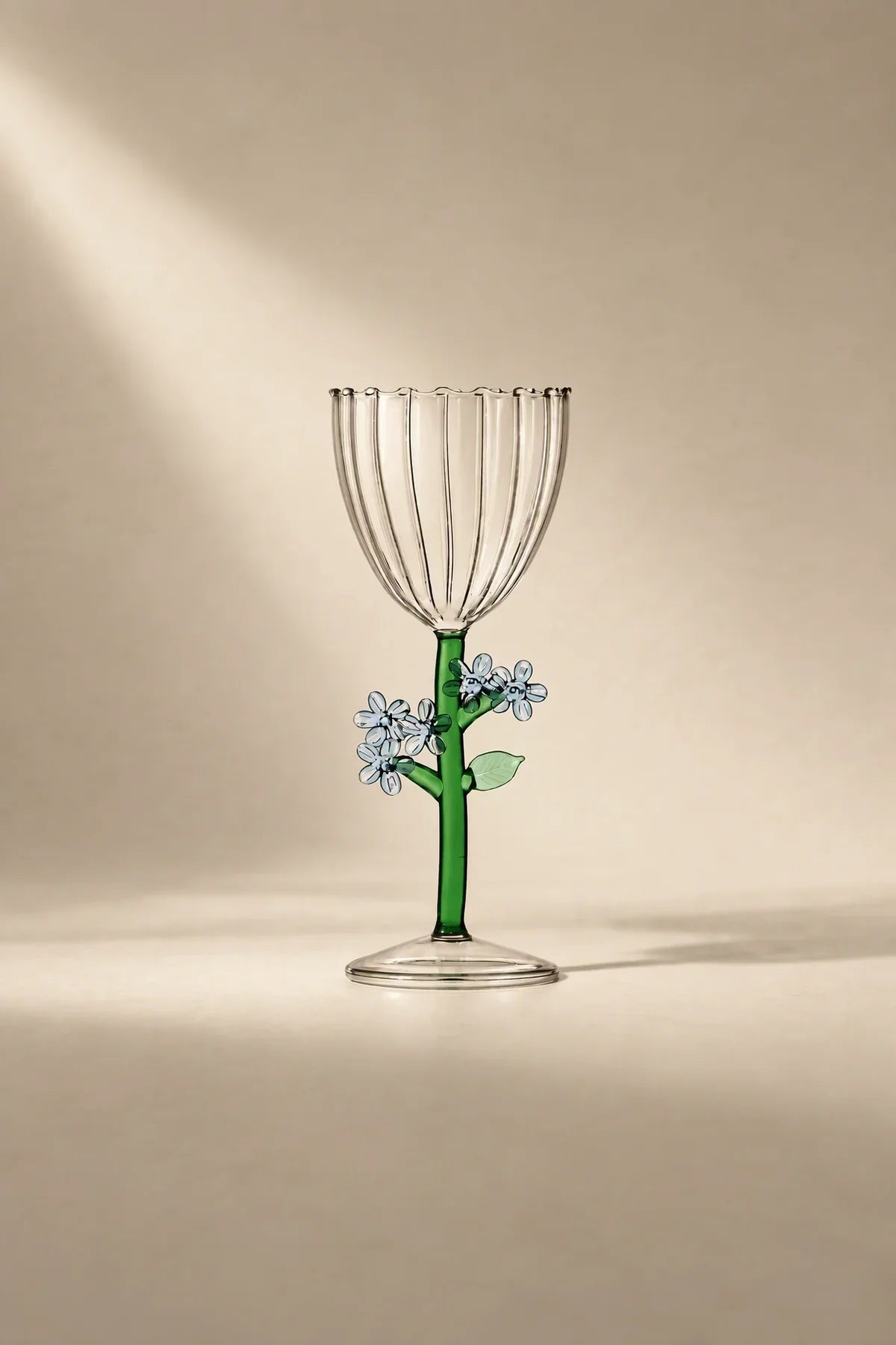 Botanica Garden Clear Borosilicate Glass Drinkware Set