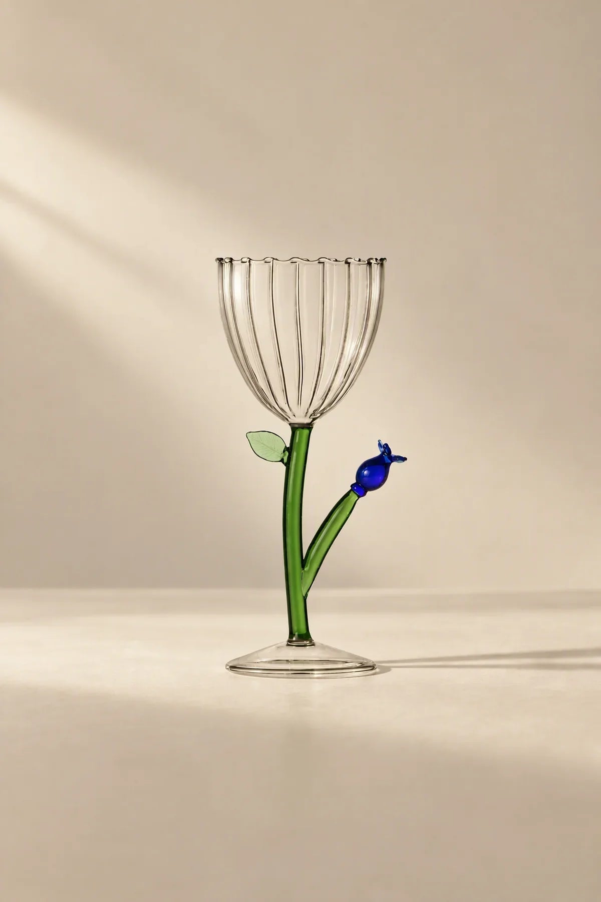 Botanica Garden Clear Borosilicate Glass Drinkware Set
