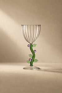 Botanica Garden Clear Borosilicate Glass Drinkware Set