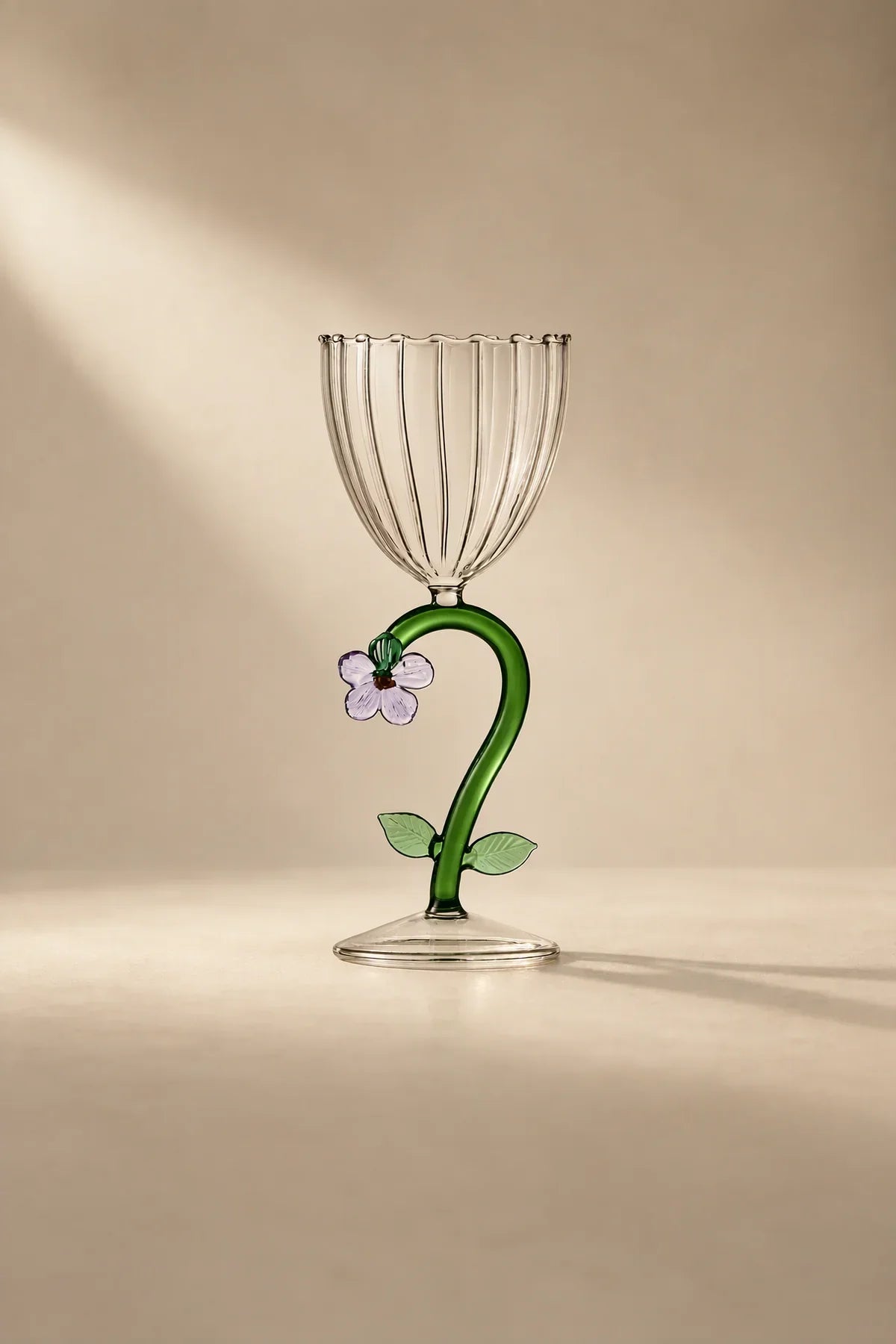 Botanica Garden Clear Borosilicate Glass Drinkware Set