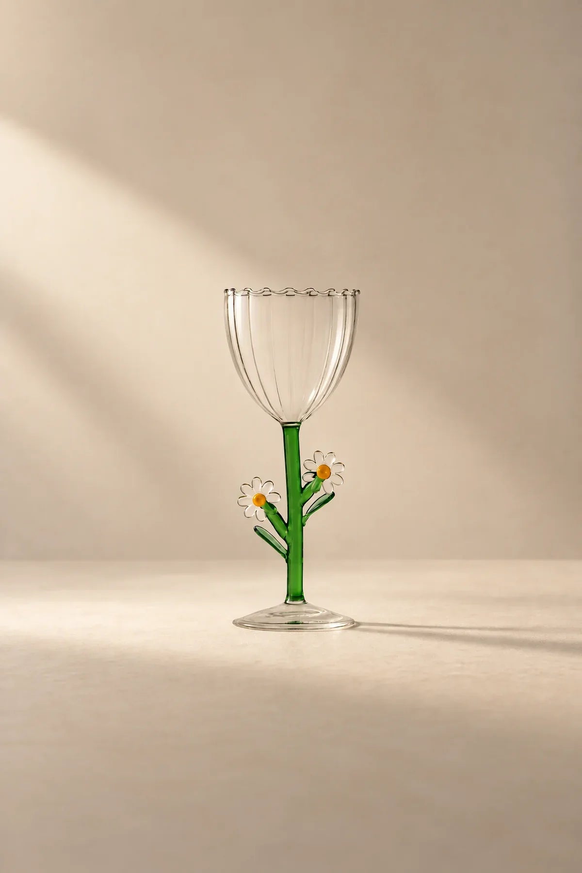 Botanica Garden Clear Borosilicate Glass Drinkware Set