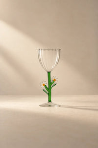 Botanica Garden Clear Borosilicate Glass Drinkware Set