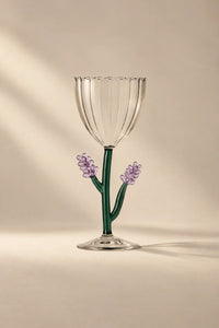Botanica Garden Clear Borosilicate Glass Drinkware Set