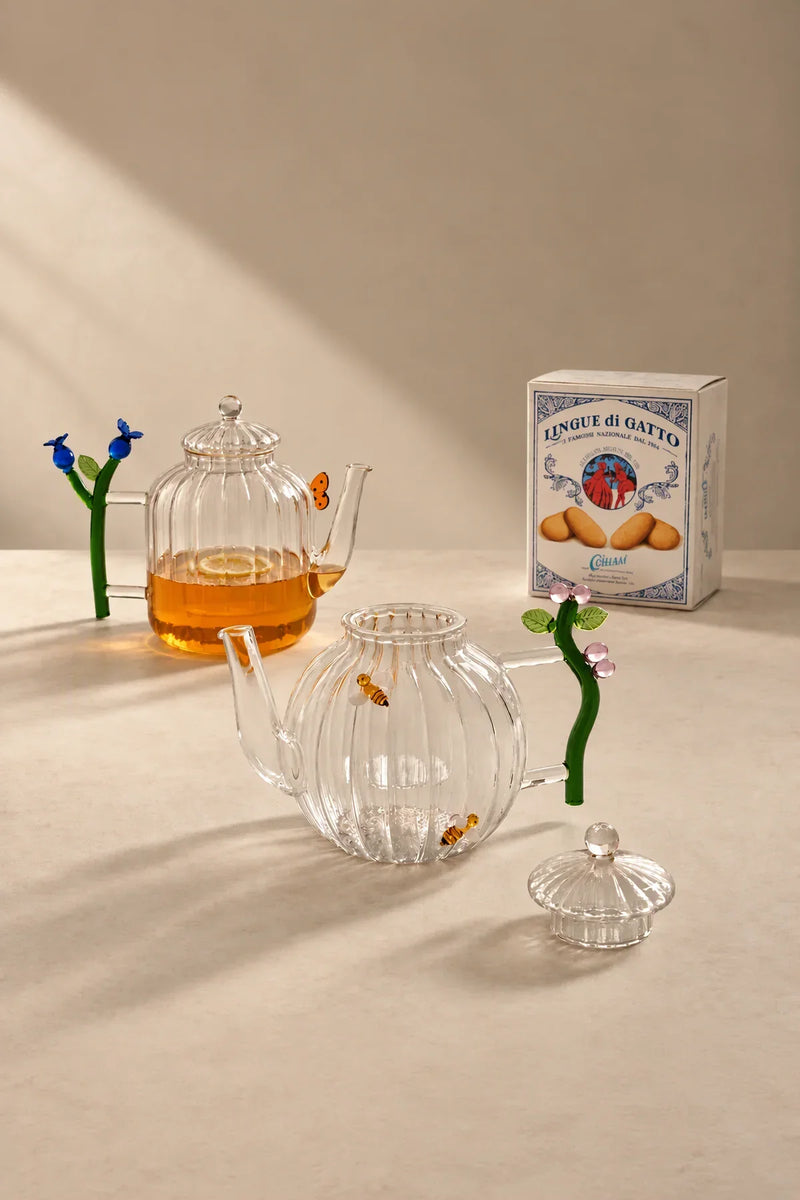 Wildwood Clear Glass Teapot