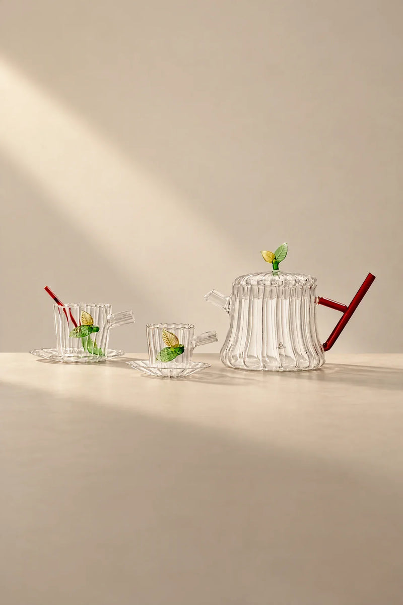 Wildwood Clear Glass Teapot
