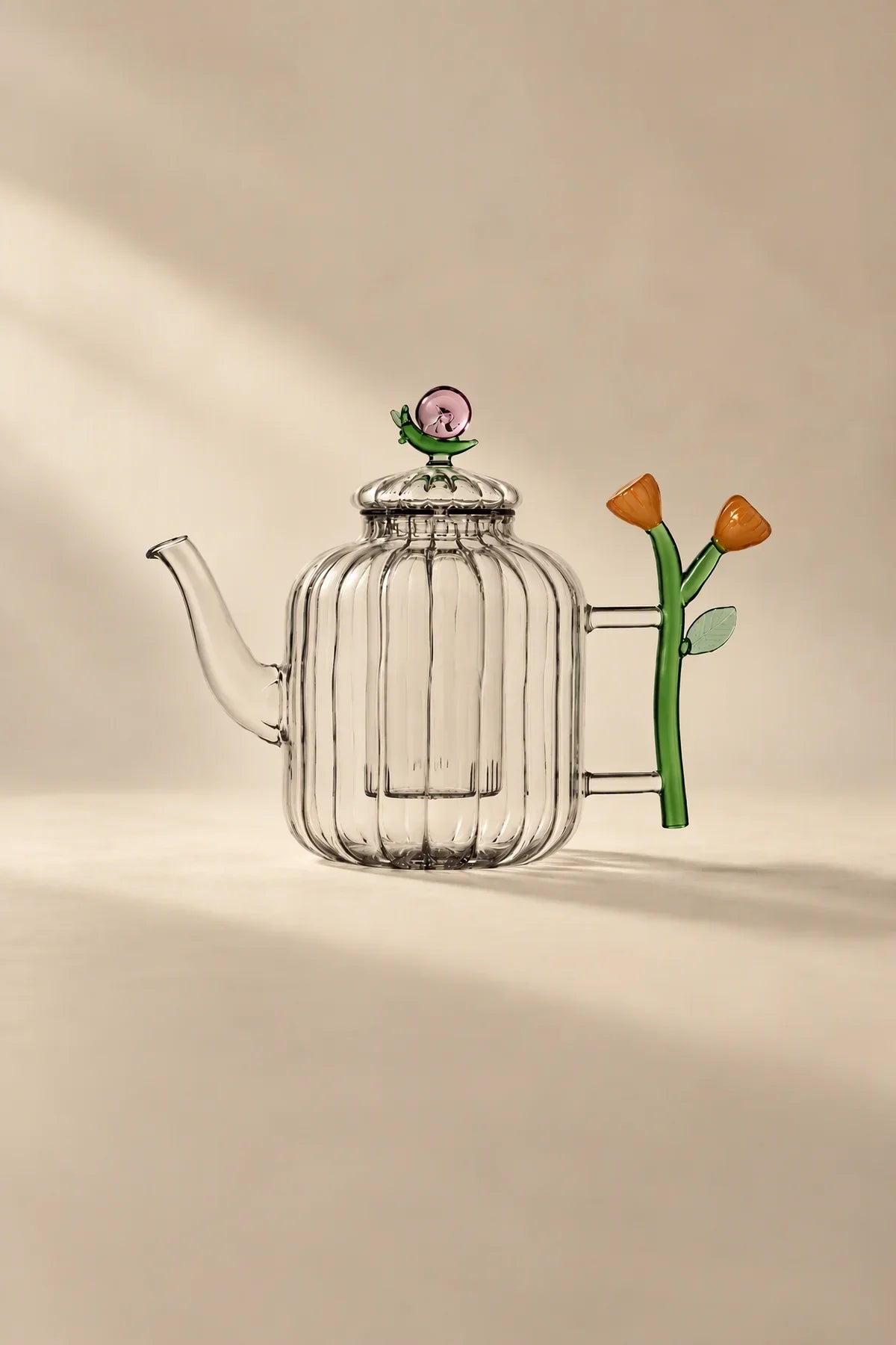 Wildwood Clear Glass Teapot