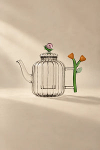 Wildwood Clear Glass Teapot
