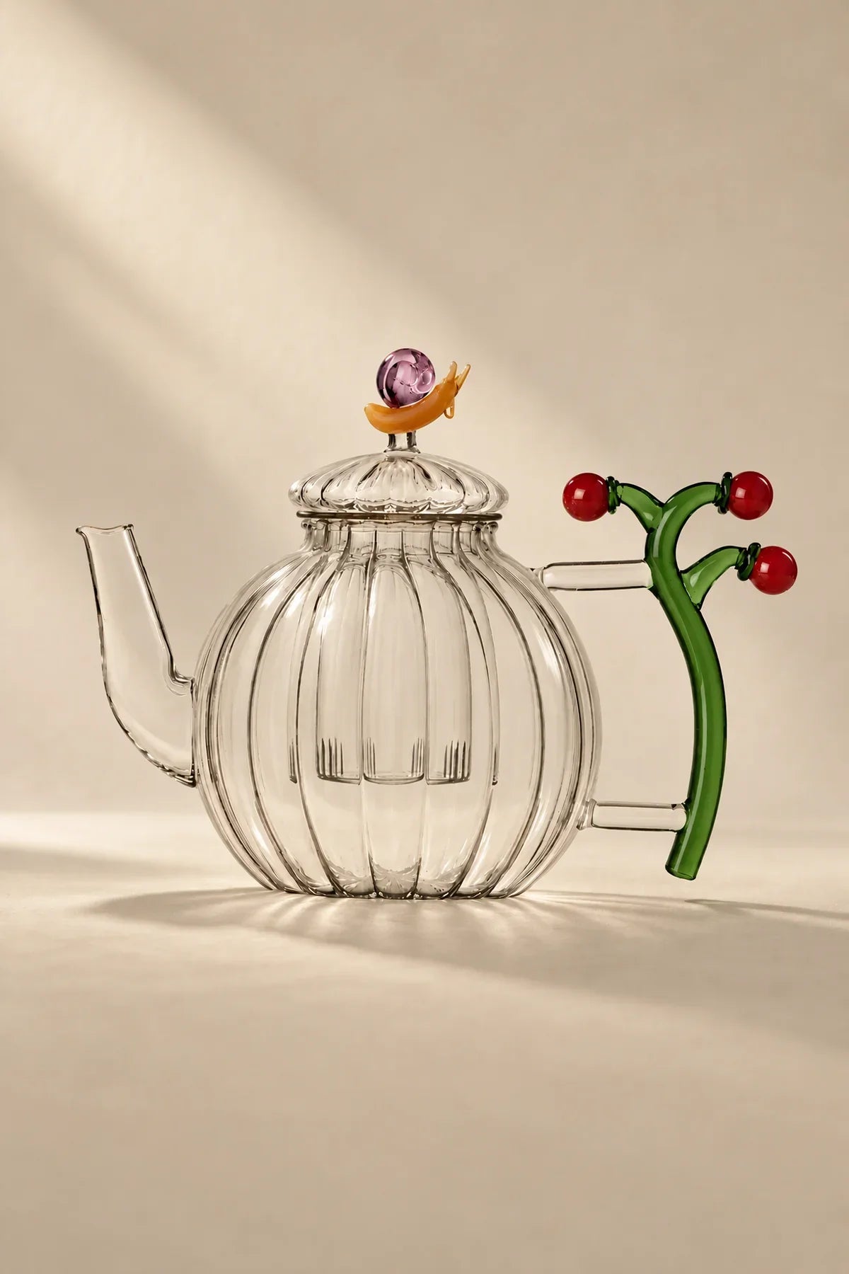 Wildwood Clear Glass Teapot
