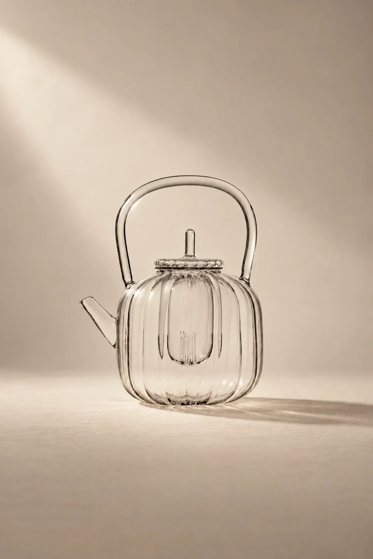 Wildwood Clear Glass Teapot