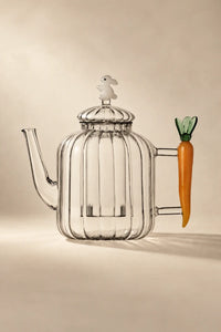 Wildwood Clear Glass Teapot