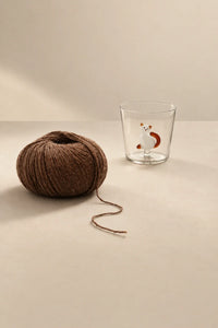 Hidden Curiosity Clear Glass Drinking Cup