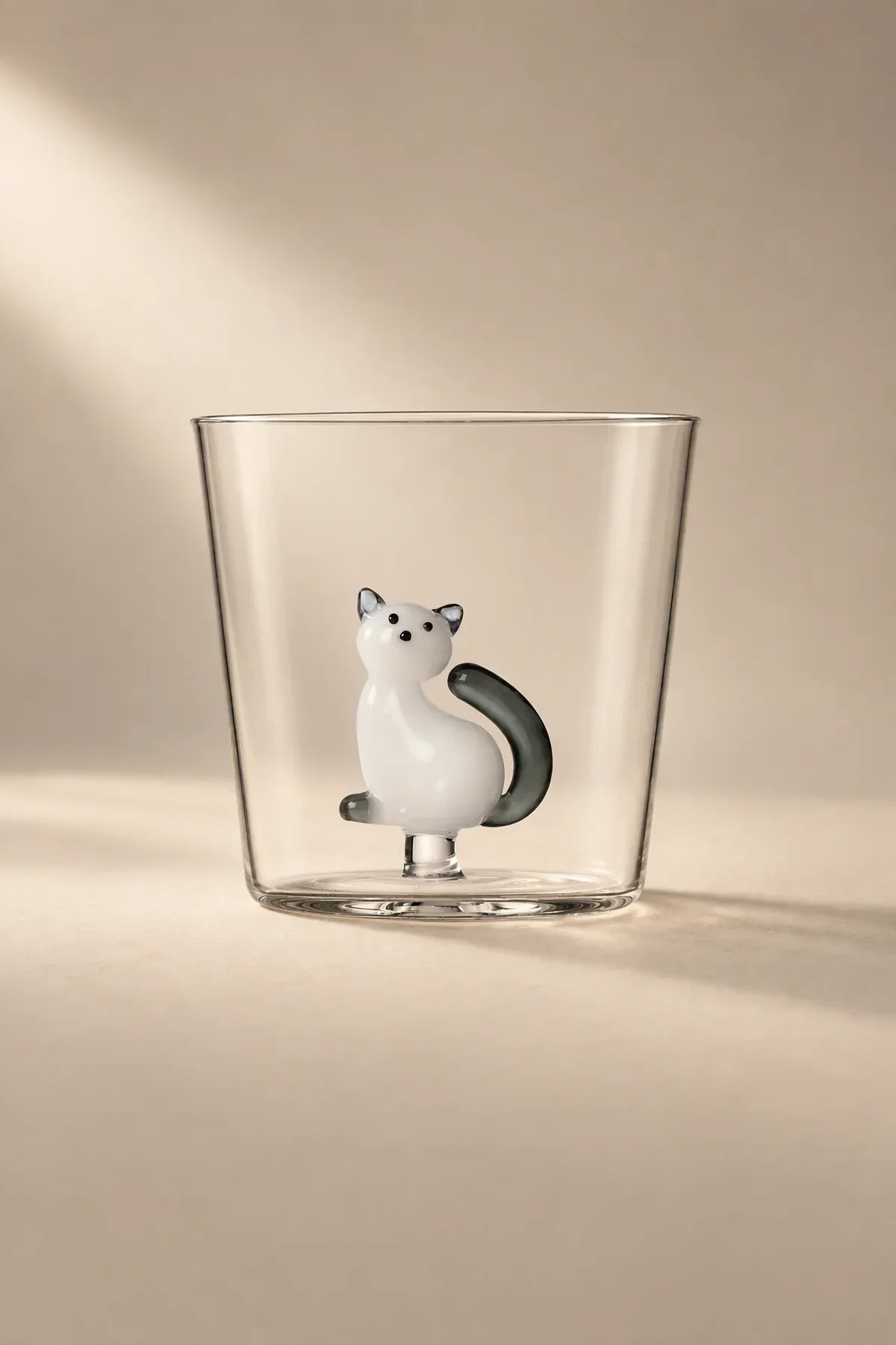 Hidden Curiosity Clear Glass Drinking Cup
