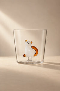 Hidden Curiosity Clear Glass Drinking Cup